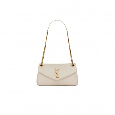 YSL CALYPSO SMALL IN PLUNGED LAMBSKIN 734153AACQO9227 (26*14*7cm)